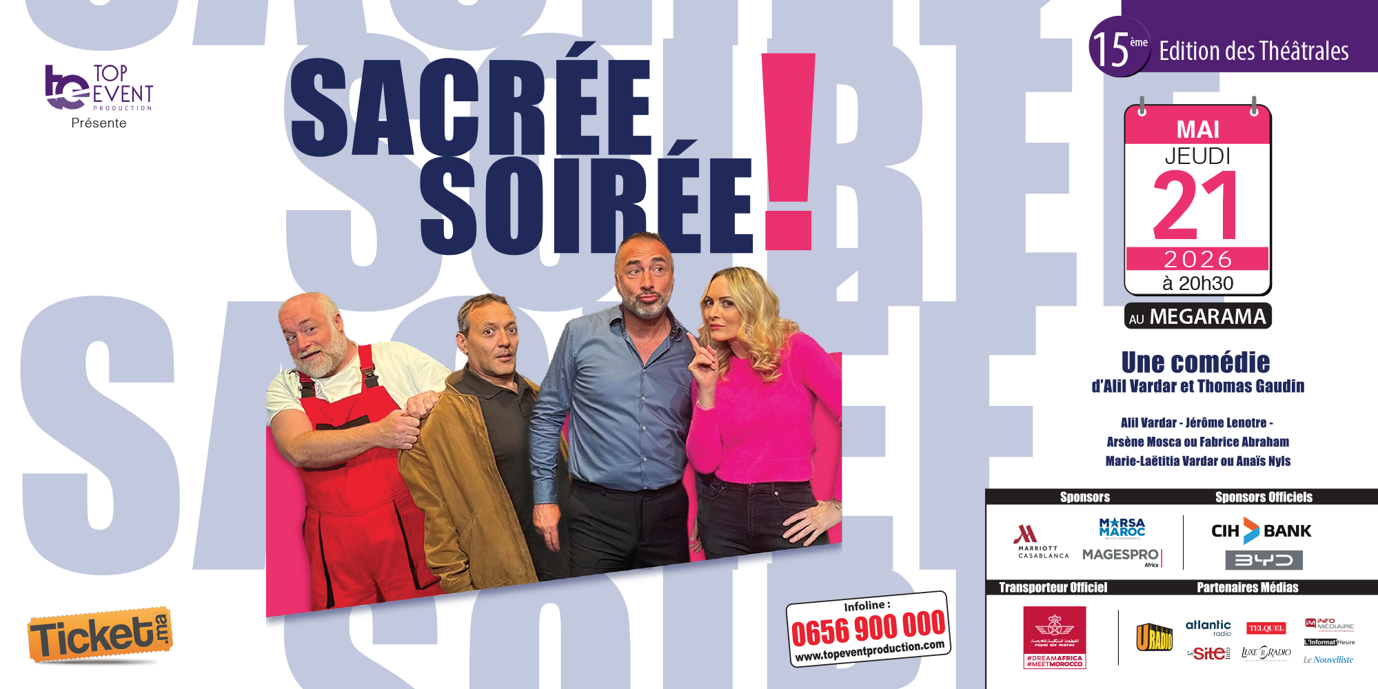 SACRÉ SOIRÉE