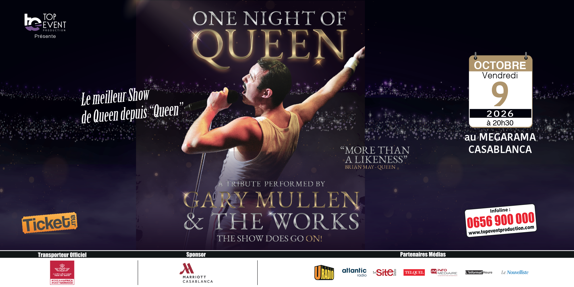 ONE NIGHT OF QUEEN 09/10