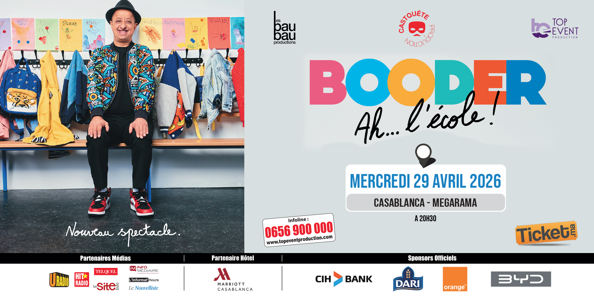 BOODER AH...L'ÉCOLE. - CASABLANCA 29/04