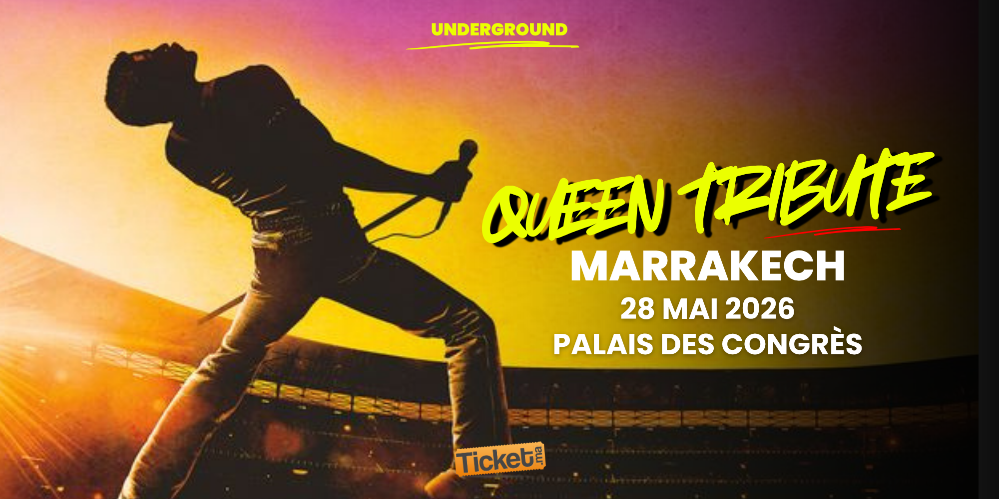 QUEEN TRIBUTE SHOW – MARRAKECH