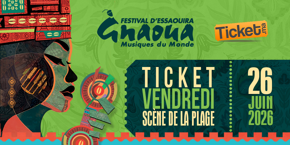 Ticket Vendredi - Scène de la Plage