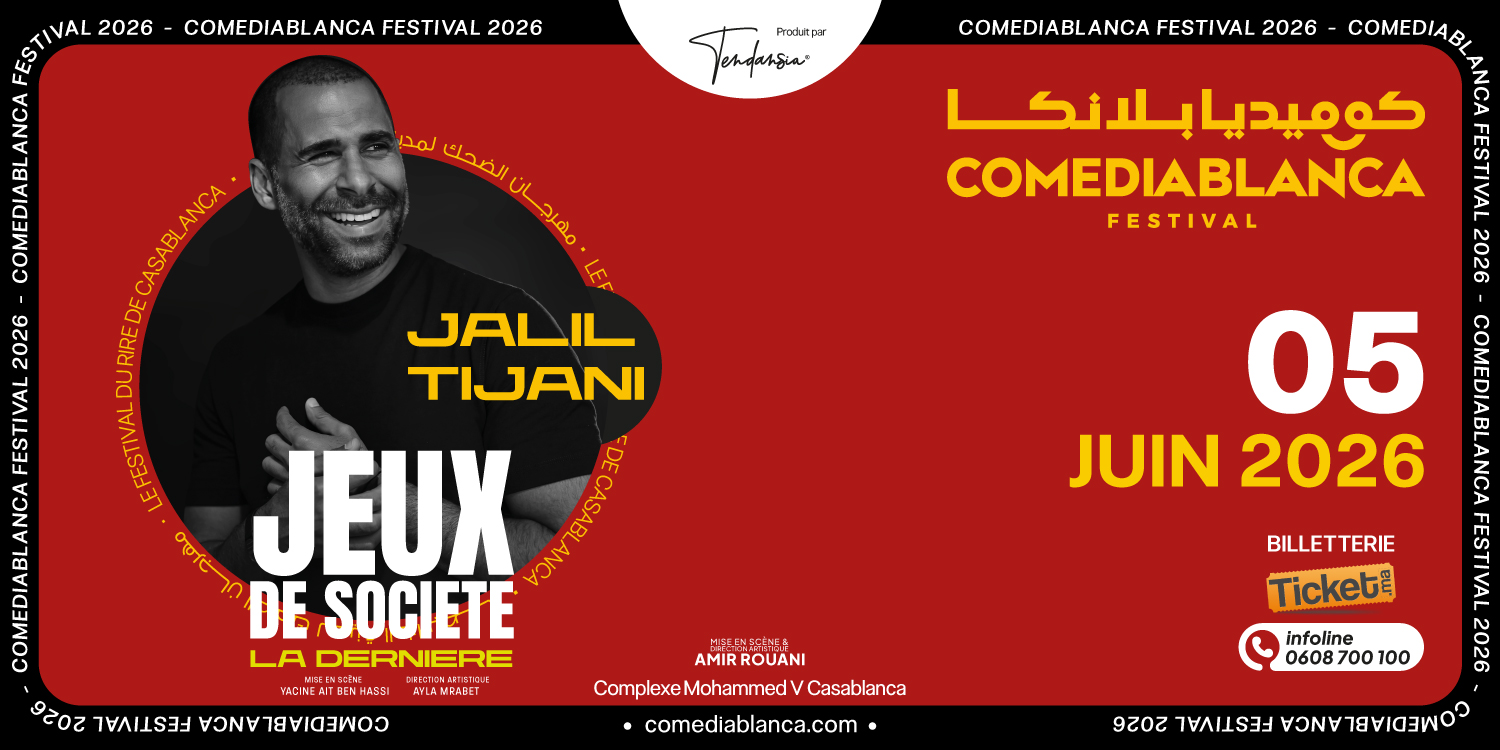 COMEDIABLANCA - Jeux de société - Jalil Tijani - « La dernière »