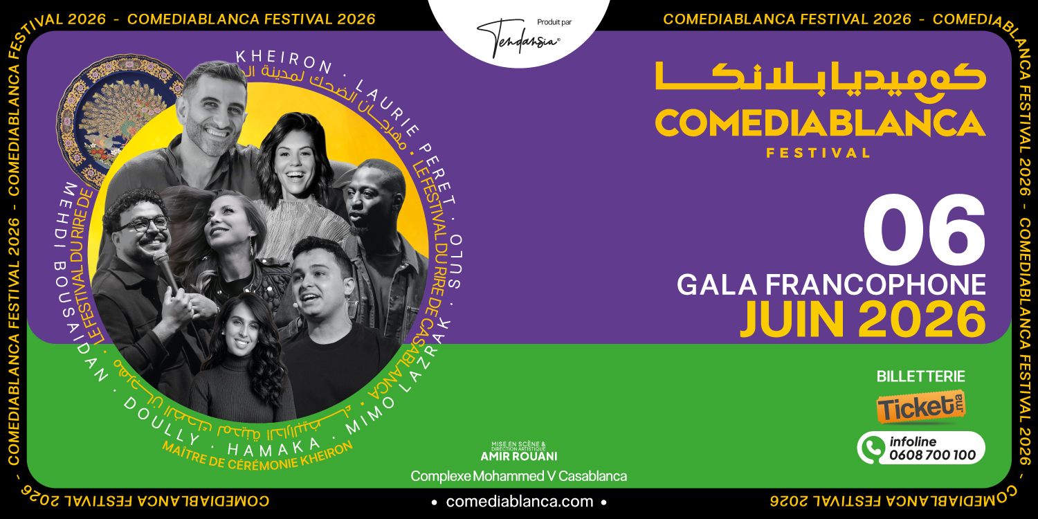 COMEDIABLANCA - GALA FRANCOPHONE