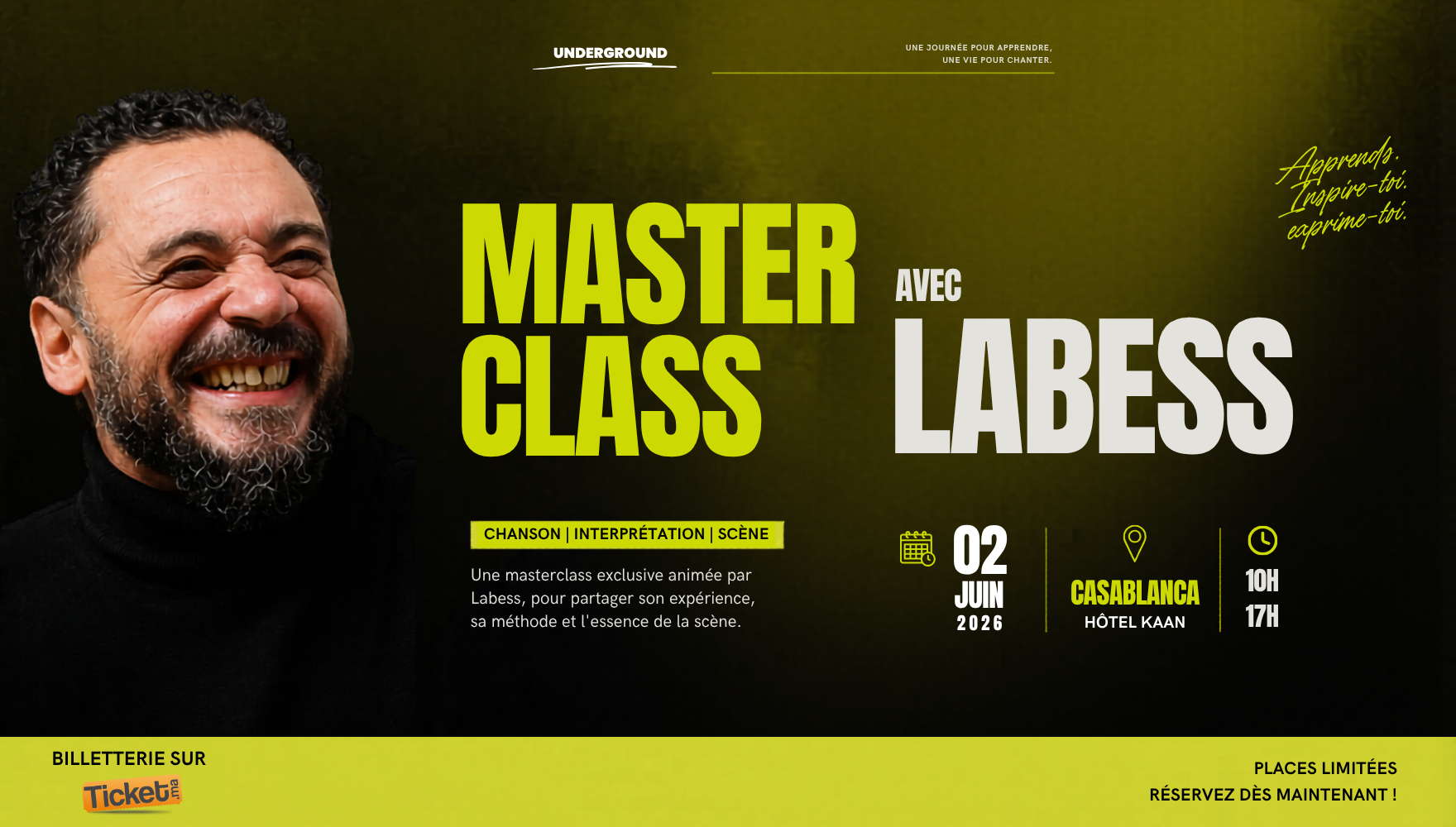 Masterclass Labess à Casablanca