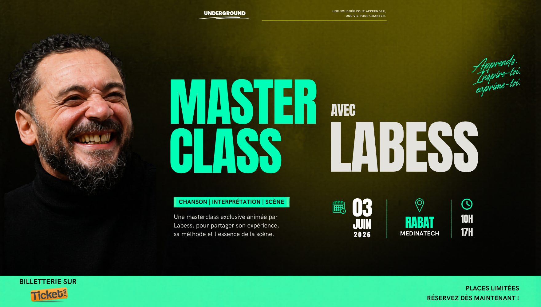 Masterclass Labess à Rabat