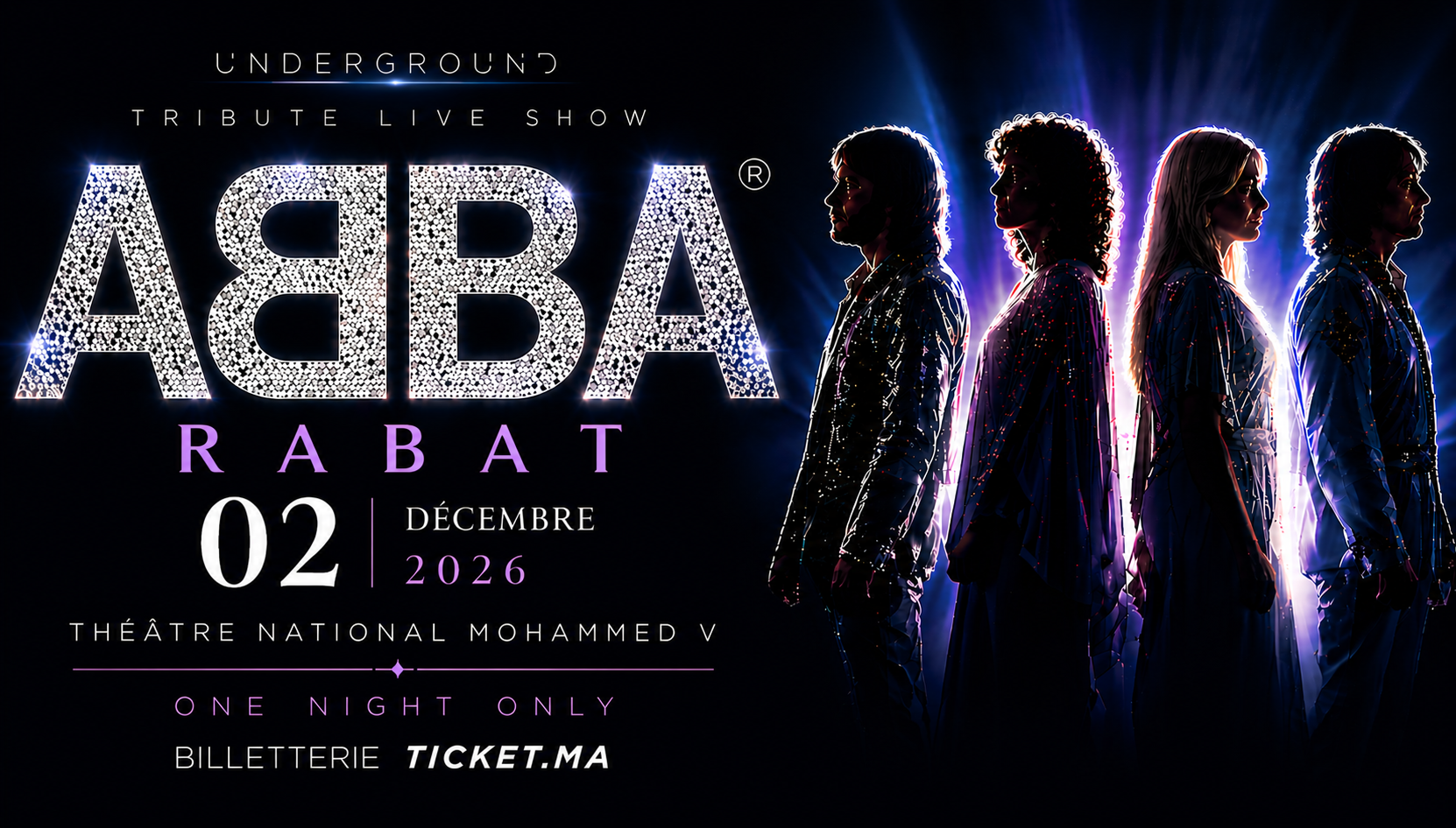 ملصق ABBA Tribute Live Show – جولة المغرب
